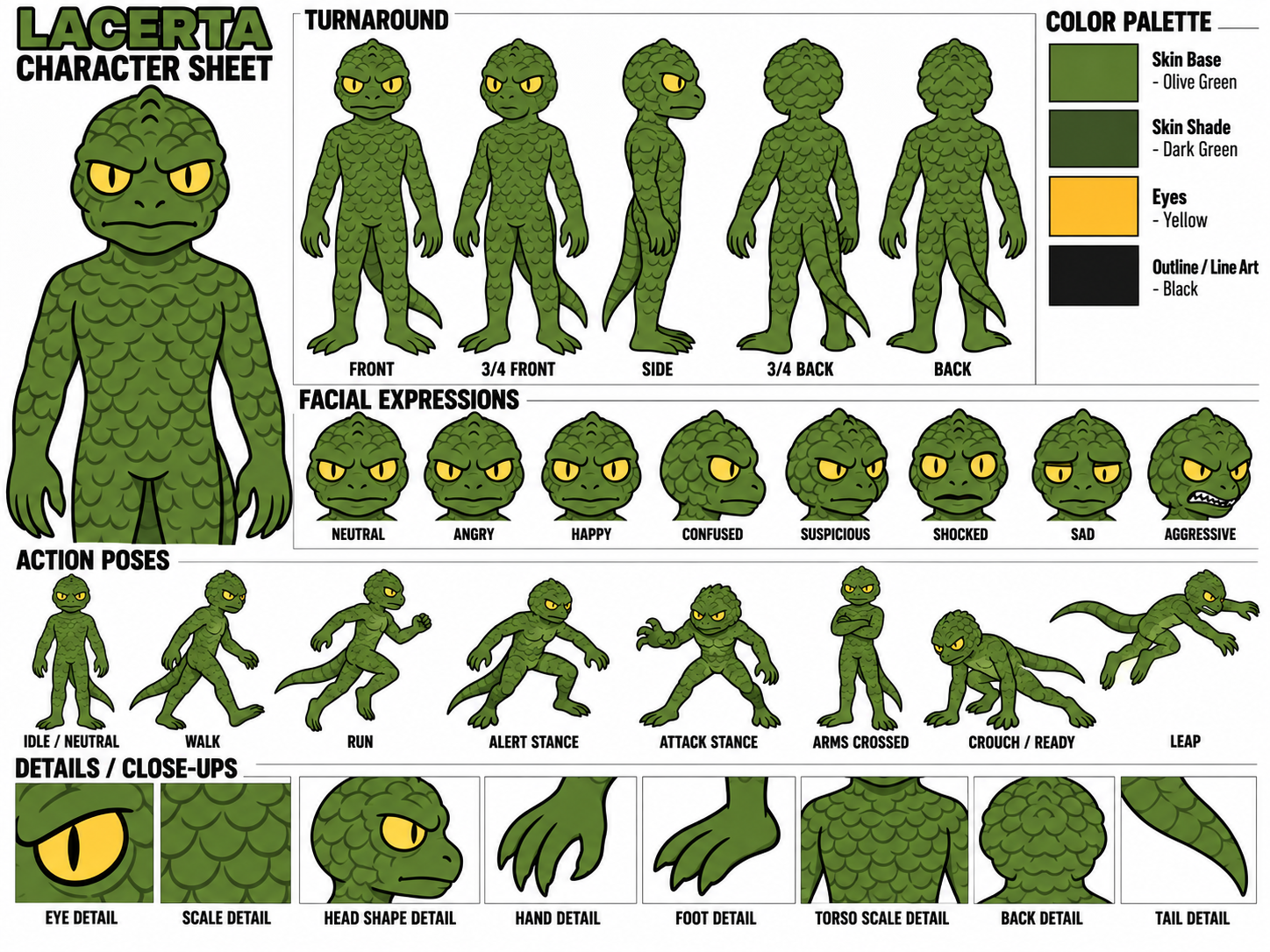 Lacerta character sheet 2
