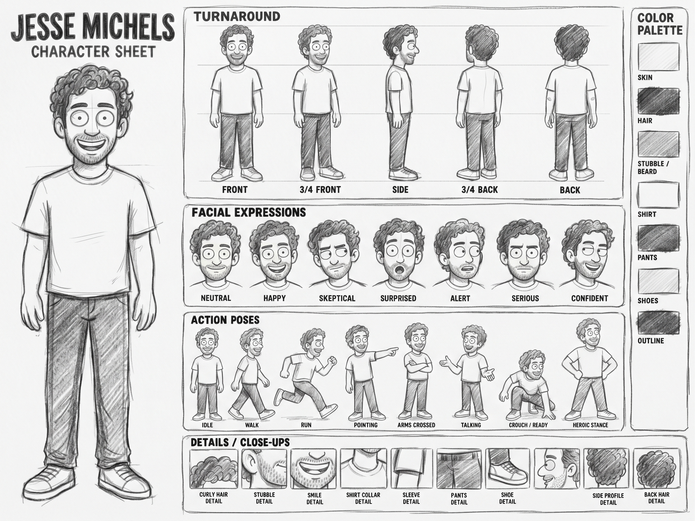 Jesse Michels character sheet 3