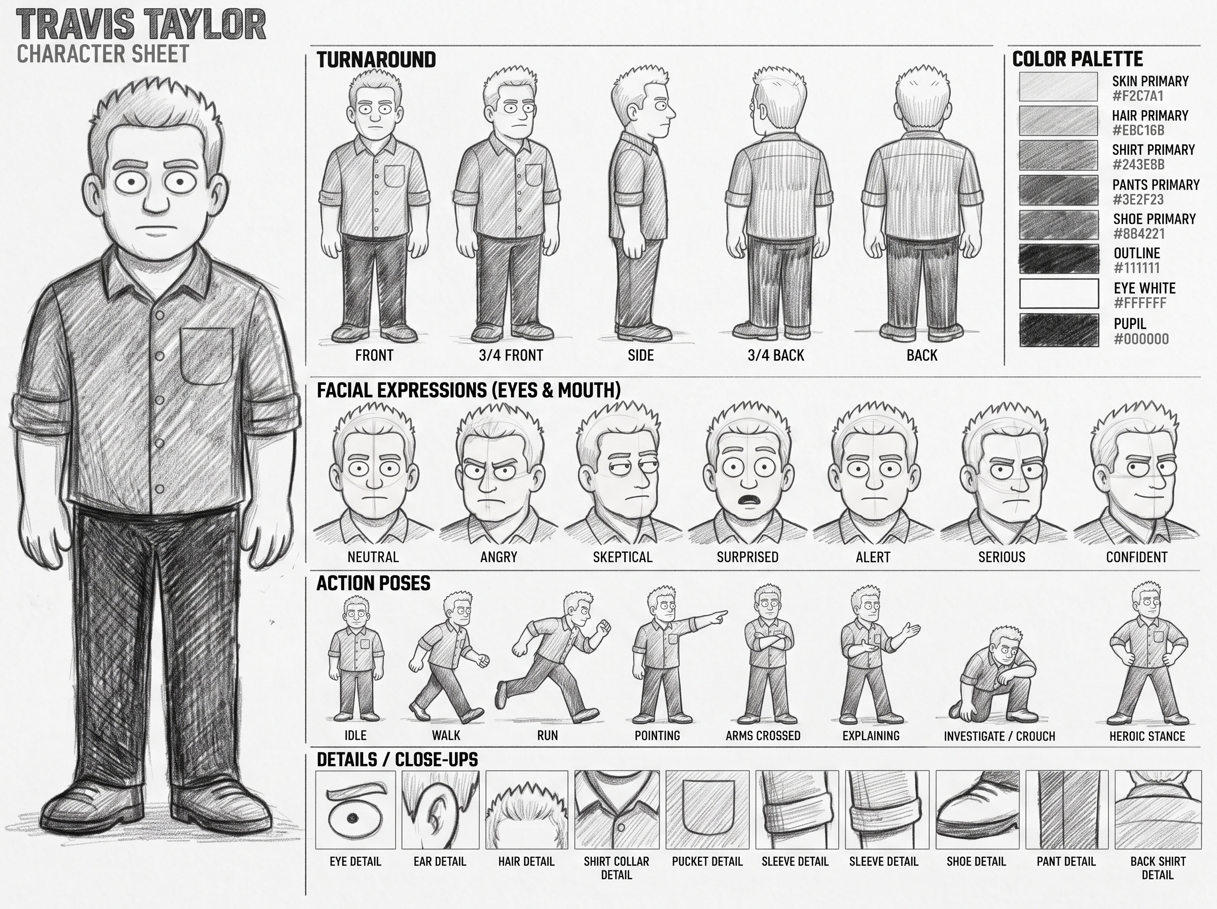 Travis Taylor character sheet 3